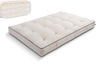 Matras 140x200 natuur met latex - Futon Pascall Comfort Trio Latex Wool Kedro Linnen