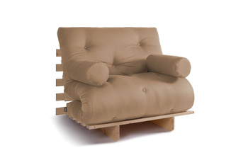 Vouwbank 90x200 - Slim Basic Classic - Pascall Futon Beige
