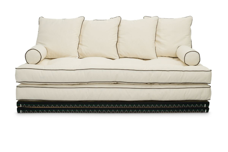 Sofa Tatami Medium Duo Coco Kedro 90x200 - Pascall Futon Ecru