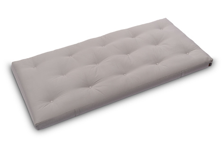 Matras 90x200 natuur met latex - Futon Pascall Slim Latex Grijs