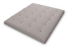 Futon Pascall Medium Latex - Matras 180x200 Grijs - natuur met latex