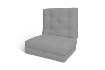 Vouwmatras 80x200 met latex - Futon Pascall Flex Latex Dove Ash