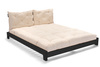 Pascall Houten bed 160x200 - Aisha Exclusive Black