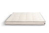 Matras 180x200 natuur met wol, latex en 2x kokos - Futon Pascall Comfort Wool Hard Kedro Ecru