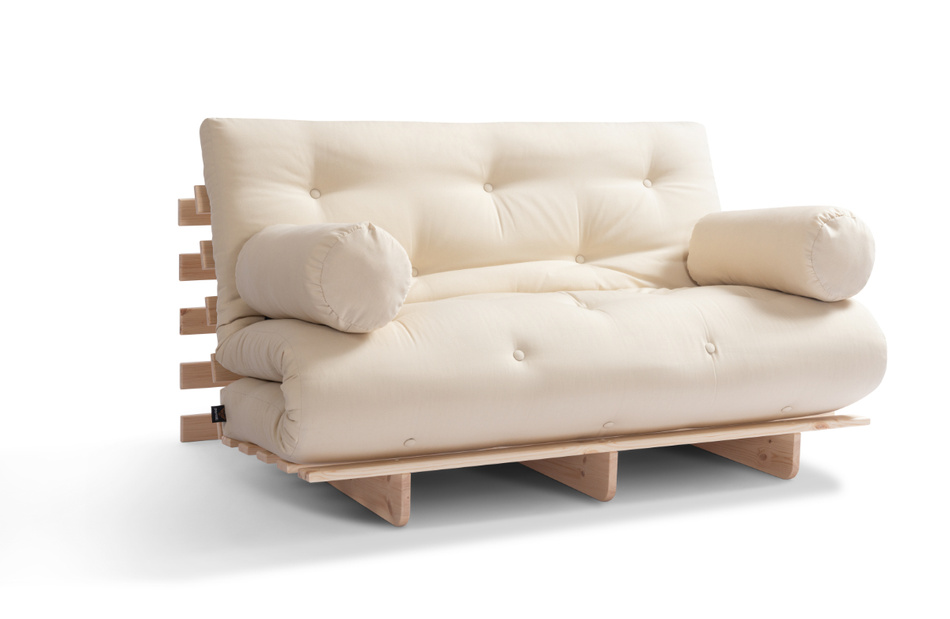 Tuinbank 120x200 opvouwbaar - Freedom Classic - Pascall Futon Beige