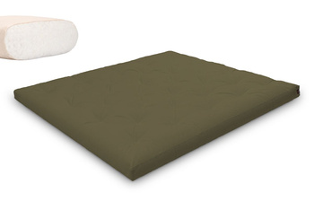 Matras 180x200 natuur - Futon Pascall Slim Natural Khaki