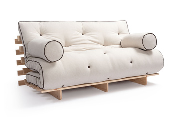 Opvouwbare bank 160x200 - Slim Exclusive Kedro Classic - Pascall Futon Linnen
