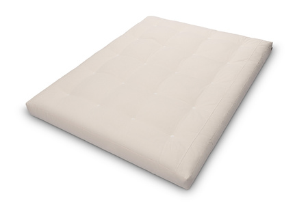 Matras 160x200 natuur met latex en 2x kokos - Futon Pascall Comfort Relax Hard Ecru