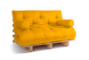 Slaapbank 140x200 - Slim Exclusive Classic - Pascall Futon Honing