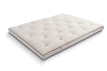 Matras 160x200 naturel - Futon Pascall Slim Natural Kedro Linnen