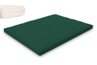 Matras 160x200 natuur met latex - Futon Pascall Slim Duo Latex Flesgroen