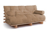 Slaapbank 180x200 - Slim Comfort Classic - Pascall Futon Beige