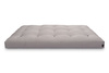 Matras 120x200 natural - Futon Pascall Medium Natural Grijs