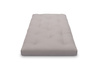 Matras 90x200 natuur met latex - Futon Pascall Slim Latex Grijs