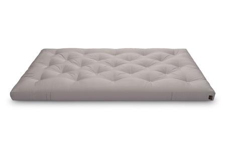 Matras 120x200 natural - Futon Pascall Slim Natural Grijs