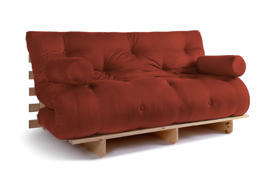 Opvouwbare bank 160x200 - Slim Comfort Classic - Pascall Futon Metselwerk