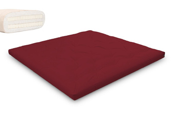 Matras 200x200 natuur met latex - Futon Pascall Slim Duo Latex Maroon