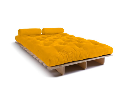 Slaapbank 120x200 - Slim Comfort Classic - Pascall Futon Honing