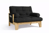 Fauteuil Sakura - Pascall Futon Zwart