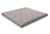 Matras 200x200 natuur met latex - Futon Pascall Slim Duo Latex Grijs