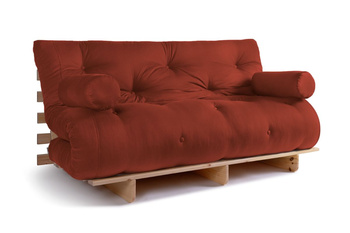 Opvouwbare bank 160x200 - Slim Exclusive Classic - Pascall Futon Metselwerk