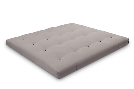 Matras 180x200 natuur met wol, kokos en 2x latex - Futon Pascall Comfort Wool Grijs