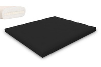 Matras 180x200 natuur met latex - Futon Pascall Slim Latex Zwart