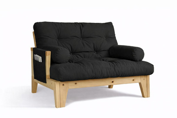 Fauteuil Sakura - Pascall Futon Zwart