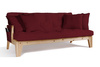 Slaapbank 200 cm - Sakura - Pascall Futon Maroon