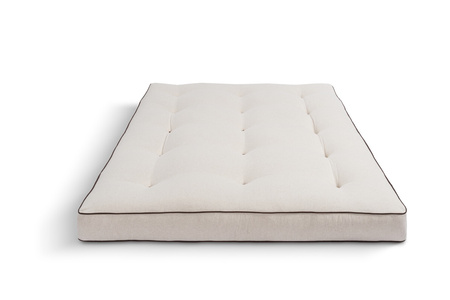 Matras 140x200 natuur - Futon Pascall Medium Natural Kedro Linnen