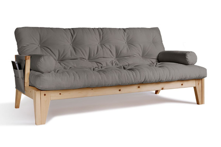 Slaapbank 200 cm - Sakura - Pascall Futon Grijs