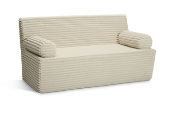 Flexio slaapbank 140x200 - Pascall - ribfluweel Crème