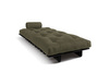Opvouwbare bank 90x200 - Slim Exclusive Black - Pascall Futon Khaki