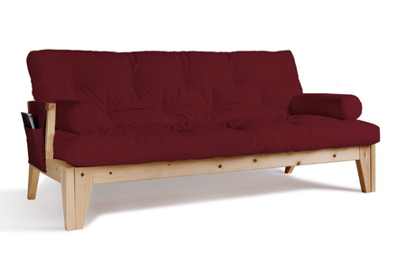 Slaapbank 200 cm - Sakura - Pascall Futon Maroon