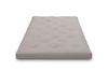 Matras 120x200 natural - Futon Pascall Slim Natural Grijs