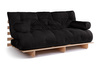 Slaapbank 180x200 - Slim Basic Classic - Pascall Futon Zwart