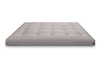 Matras 160x200 natuur met latex - Futon Pascall Comfort Trio Latex Wool Grijs