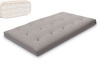 Matras 120x200 natuur met latex - Futon Pascall Comfort Trio Latex Wool Grijs