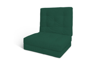 Vouwmatras 90x200 - Futon Pascall Flex Natural Flesgroen