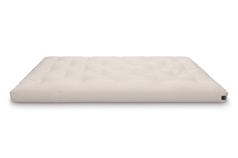 Matras 120x200 natuur met latex - Futon Pascall Slim Duo Latex Zwart