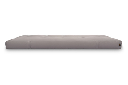 Futon Pascall Medium Duo Latex - Matras 90x200 Grijs - natuur met latex