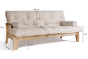 Slaapbank 200 cm - Sakura - Pascall Futon Len