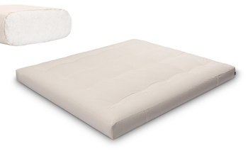Matras 180x200 natuur - Futon Pascall Medium Natural Ecru