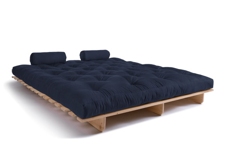 Slaapbank 180x200 - Slim Comfort Classic - Pascall Futon Marineblauw