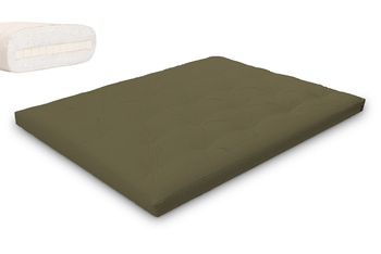 Matras 160x200 natuur met latex - Futon Pascall Slim Latex Khaki