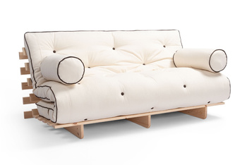 Opvouwbare bank 160x200 - Slim Exclusive Kedro Classic - Pascall Futon Ecru