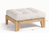 Poef Sakura - Pascall Futon Grijs