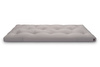 Matras 90x200 natuur met latex - Futon Pascall Slim Latex Grijs