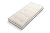 Matras 90x200 natuur met kokos - Futon Pascall Medium Duo Coco Kedro Ecru
