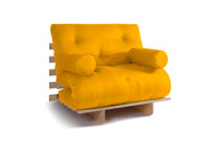 Opvouwbare bank 90x200 - Slim Exclusive Classic - Pascall Futon Honing